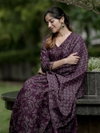 Purple Colour Rayon Printed Kurti With Pant Dupatta Wholesale Price In Surat Aaradhna 2052